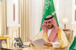 سمو أمير منطقة الجوف يدشّن حملة “عطاؤكم نماء” ويطلع على تقرير جمعية سفراء السلام