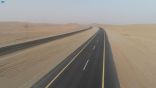 النقل والخدمات اللوجستية تواصل تنفيذ مشروع ازدواج طريق الرياض – الرين – بيشة