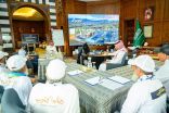 اليوم الوطني / سمو أمير منطقة عسير يستقبل فريق “رحالة الجنوب”