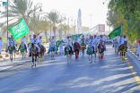 اليوم الوطني / “مسيرة الخيول” تجوب شوارع عرعر احتفالاً باليوم الوطني 92