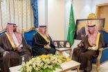 سمو أمير نجران يستقبل رئيس مجلس إدارة الغرفة التجارية