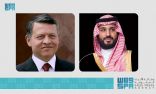 ملك الأردن يهنئ سمو ولي العهد بمناسبة صدور الأمر الملكي بأن يكون رئيساً لمجلس الوزراء