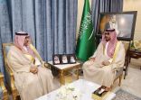 سمو الأمير تركي بن هذلول يلتقي برئيس جامعة نجران