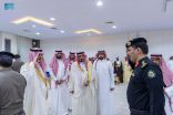 سمو أمير منطقة الجوف يلتقي بأهالي محافظة القريات