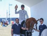 سمو رئيس اتحاد الفروسية يتوج الفائزين بشوط الاتحاد في جولات لونجين لقفز الحواجز بالدرعية