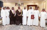 سمو الأمير تركي بن هذلول يتسلّم التقرير السنوي لنادي فروسية نجران