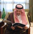 سمو أمير منطقة الرياض يستقبل مدير الإدارة العامة للتدريب التقني والمهني بالمنطقة