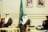 سمو الأمير سعود بن نايف يستقبل فريق عمل مبادرة “الشرقية تبدع”