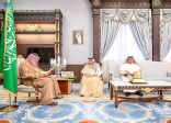 سمو أمير الباحة يستقبل محافظ غامد الزناد ويطلع على تقرير الأعمال المنجزة