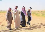 سمو الأمير تركي بن محمد بن فهد يزور محمية الشمال للصيد المستدام