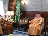 سمو محافظ الأحساء يستقبل الأمين العام لدارة الملك عبدالعزيز