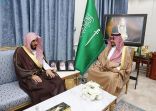 سمو نائب أمير نجران يستقبل رئيس المحكمة الجزائية بالمنطقة