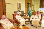 سمو الأمير سعود بن جلوي يستقبل رئيس هيئة الأمر بالمعروف بمحافظة جدة
