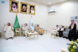 سموُّ أميرِ جازان يلتقي مشايخَ وأهالي العيدابي