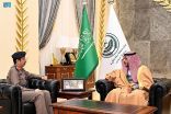 سمو محافظ الطائف يستقبل مدير الدفاع المدني بالمحافظة المعين حديثا