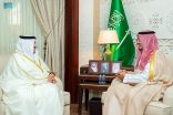 سموُّ نائبِ أمير المنطقة الشرقية يستقبلُ سفيرَ مملكة البحرين لدى المملكة