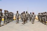 رئيس هيئة الأركان العامة يزور الوحدات العسكرية في المنطقة الشمالية والشرقية