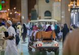 أكثر من ٢٧٠ ألف زائر استفاد من خدمة عربات التنقل بالمسجد النبوي