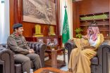 سمو أمير منطقة حائل يستقبل مدير الأمن العام