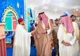 سمو الأمير سعود بن خالد بن فيصل يُدشن مهرجان الثقافات والشعوب بالجامعة الإسلامية