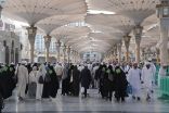 وصول أكثر من 486 ألف حاج إلى المدينة المنورة
