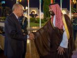 سمو ولي العهد يستقبل الرئيس التركي ويعقدان جلسة مباحثات رسمية ويشهدان مراسم توقيع عددٍ من الاتفاقيات الثنائية