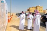 سمو أمير الجوف يقف على مشروعات سفلتة في جنوب سكاكا بـ 5.8 ملايين ريال ويوجه بسرعة الإنجاز