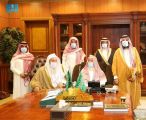 فتي عام المملكة يستقبل وفدًا من مجلس إدارة جمعية الدعوية للصم