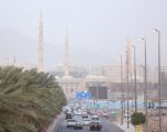 تشمل 4 محافظات.. رياح نشطة وأتربة مثارة على المدينة المنورة