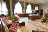 سمو الأمير فيصل بن بندر يستقبل وكيل إمارة منطقة الرياض