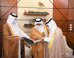 سمو أمير المنطقة الشرقية يلتقي رئيس شركة فال العربية