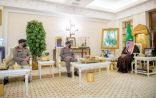 سمو أمير القصيم يستقبل نائب مدير شرطة المنطقة