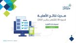 “حساب المواطن” يعلن صدور نتائج الأهلية للدورة 38