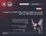 شرطة منطقة الرياض: القبض على مواطنين ومخالف لنظام الإقامة قاموا بانتحال صفة رجال الأمن واقتحموا مقار سكن العمالة واستولوا على ما بحوزتهم