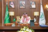 سمو الأمير عبدالعزيز بن سعد يستقبل رئيس غرفة حائل ومدير مطار حائل الدولي