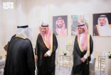 أمير منطقة الباحة يستقبل بحضور نائبه أعضاء مجلس المنطقة المعينين حديثًا