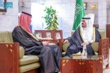 سمو نائب أمير الرياض يستقبل سمو أمين المنطقة