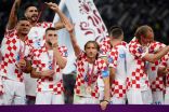 مراسم تتويج كرواتيا بالميدالية البرونزية فى كأس العالم 2022..