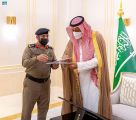 سمو أمير الباحة يستقبل مدير شرطة المنطقة وعددًا من القيادات الأمنية