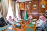 سمو نائب أمير حائل يستقبل فريقاً استشارياً من معهد الإدارة العامة