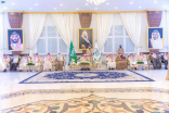 سمو أمير منطقة الباحة يستقبل المهنئين بشهر رمضان المبارك