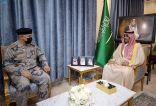 سمو الأمير تركي بن هذلول يتسلم تقريرًا لأعمال وإنجازات حرس الحدود بمنطقة نجران.