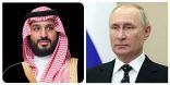 سمو ولي العهد  يتلقى اتصالا هاتفيا من الرئيس الروسي