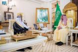 سمو أمير القصيم يستقبل مدير فرع هيئة الصحفيين السعوديين بالمنطقة