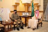 سمو نائب أمير مكة المكرمة يستقبل مساعد قائد قوات أمن العمرة لشؤون المرور