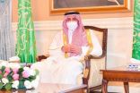 سمو أمير منطقة تبوك يستقبل المهنئين بعيد الفطر المبارك