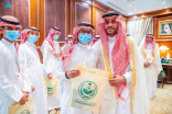 سمو نائب أمير منطقة حائل يستقبل أبناء مركز الدكتور ناصر الرشيد لرعاية الأيتام