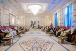 سمو أمير القصيم يستقبل المسؤولين وأهالي المنطقة المهنئين بعيد الفطر المبارك
