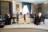 سمو أمير منطقة مكة المكرمة يستقبل المهنئين بعيد الفطر المبارك