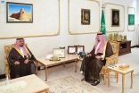 سمو أمير الحدود الشمالية يستقبل رئيس فرع النيابة العامة بالمنطقة